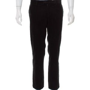 D&G CORDUROY cropped pants with side stripe